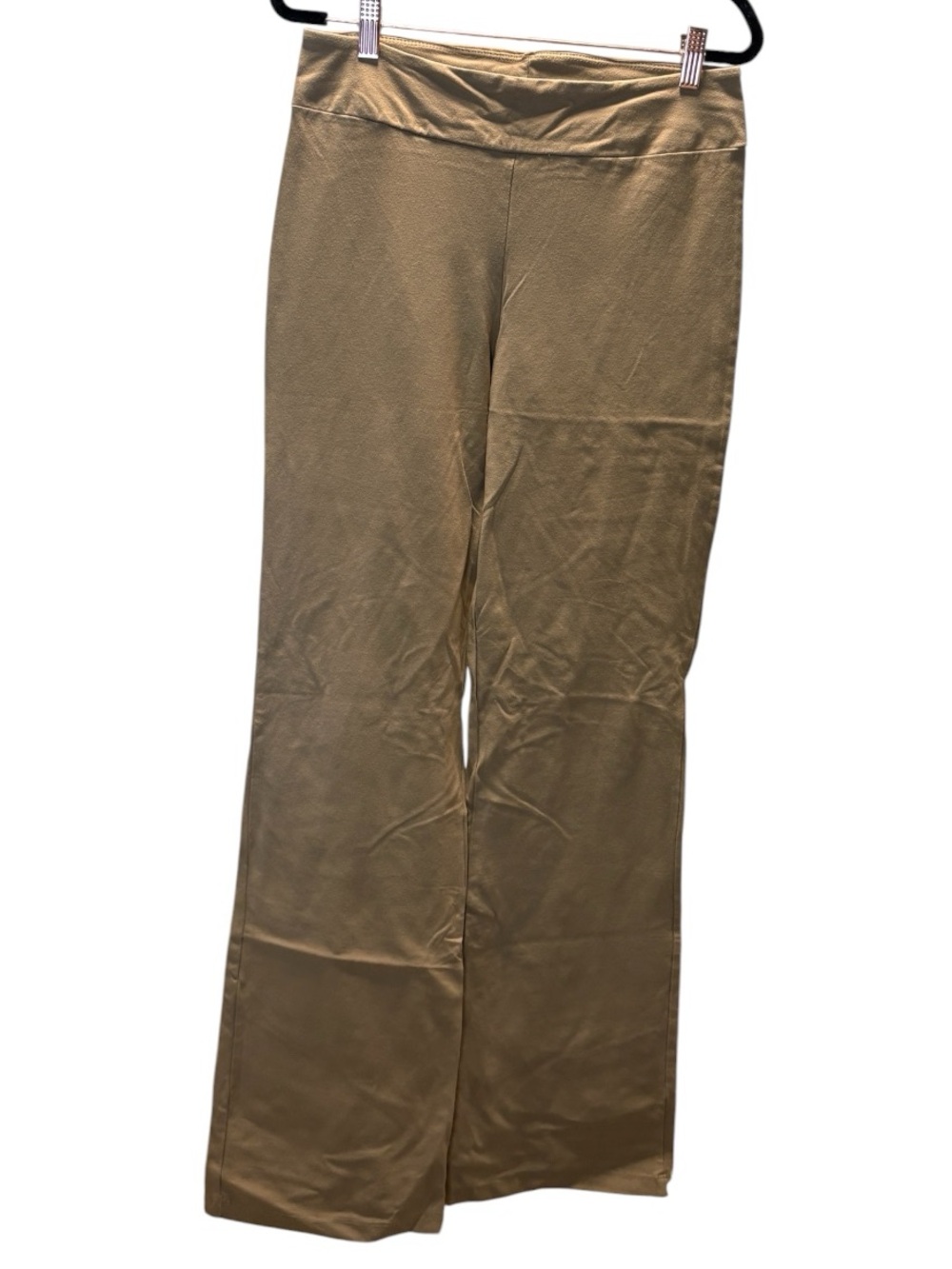 Women with Control Wide-Leg pants in Khaki
